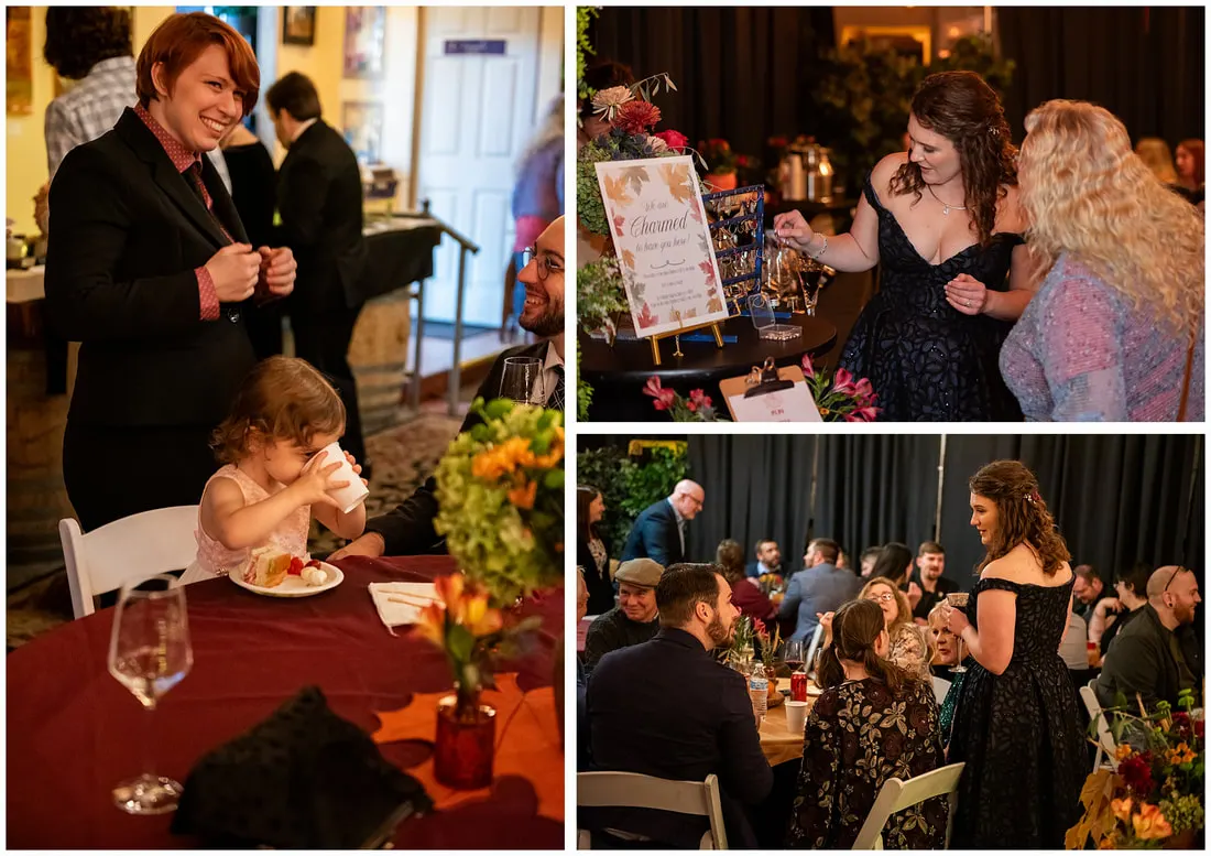 Capitello Winery wedding reception in Eugene, Oregon