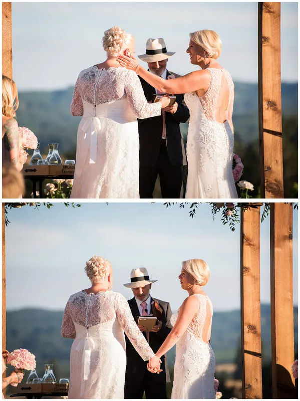 Sweet Cheeks Winery wedding by Photography by Lynn Marie
