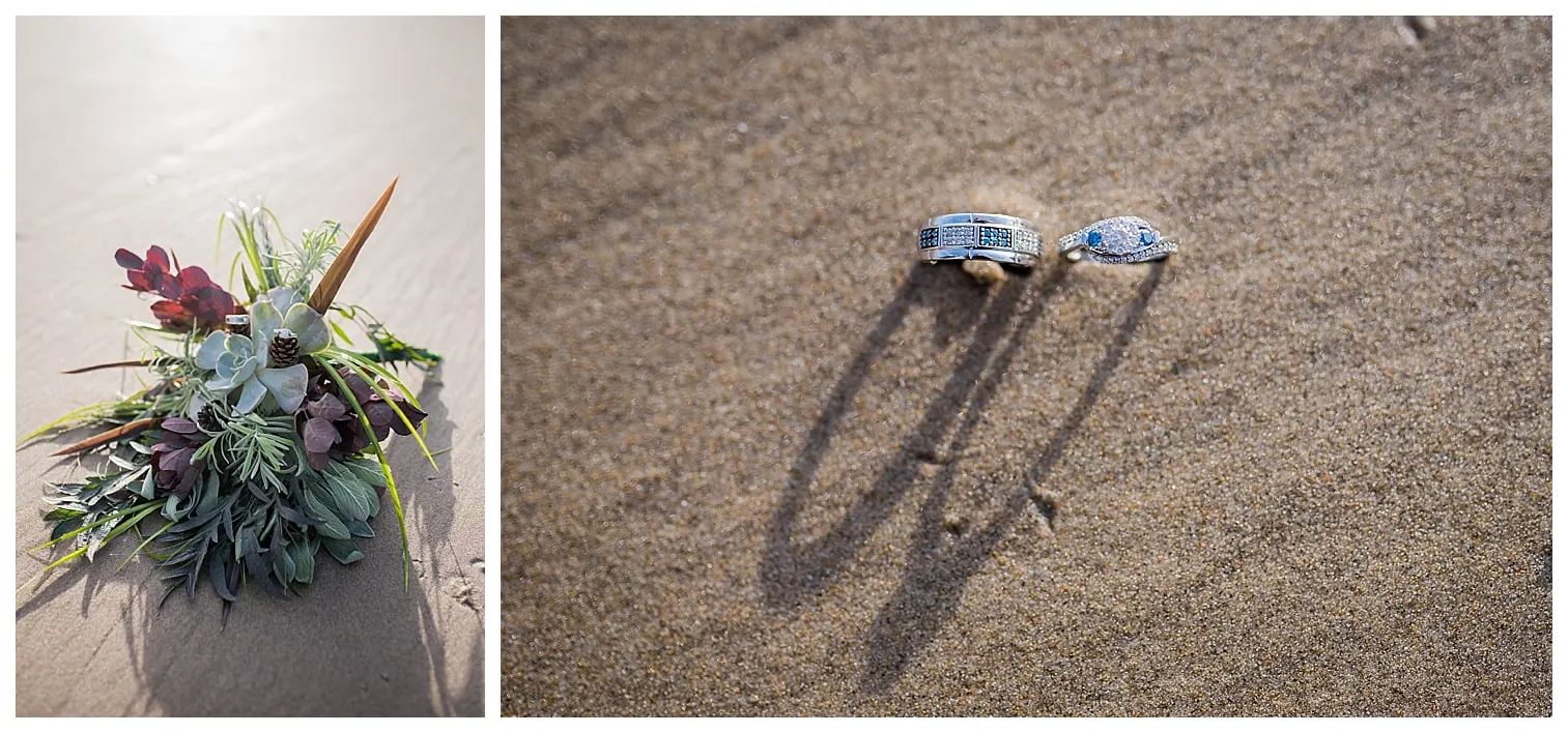 Oregon coast wedding photography same sex couple