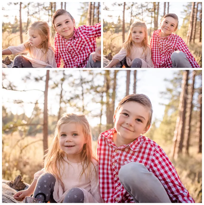 Bend, Oregon family photos taken along the Deschutes River in natural light