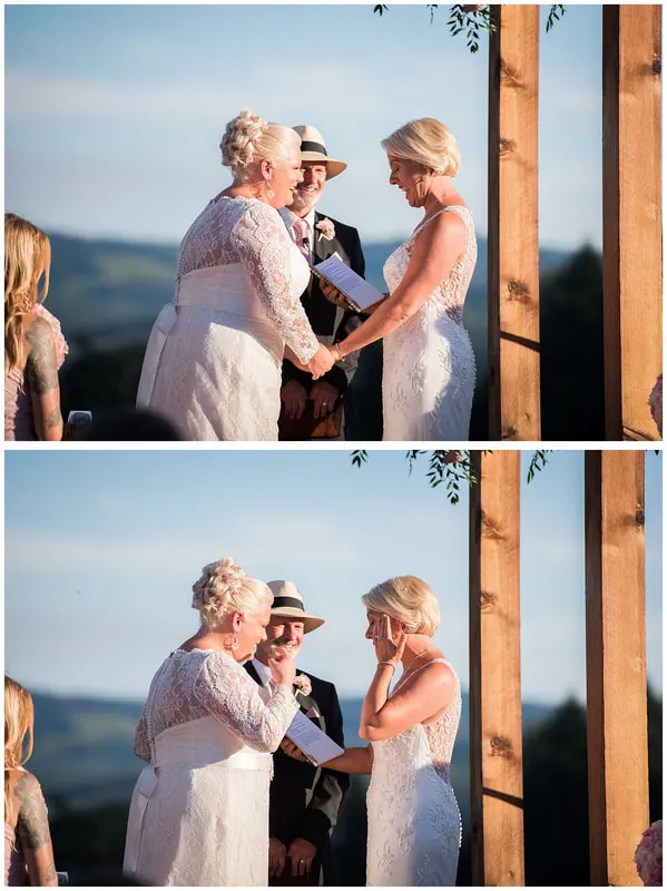 Sweet Cheeks Winery wedding by Photography by Lynn Marie