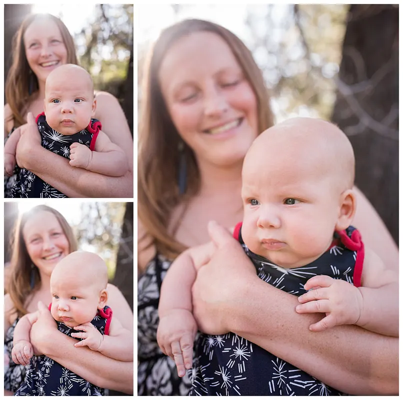 Family photo session in Sunriver, Oregon