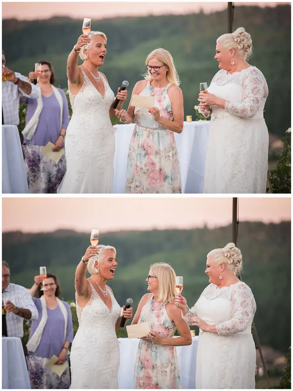 Sweet Cheeks Winery wedding by Photography by Lynn Marie