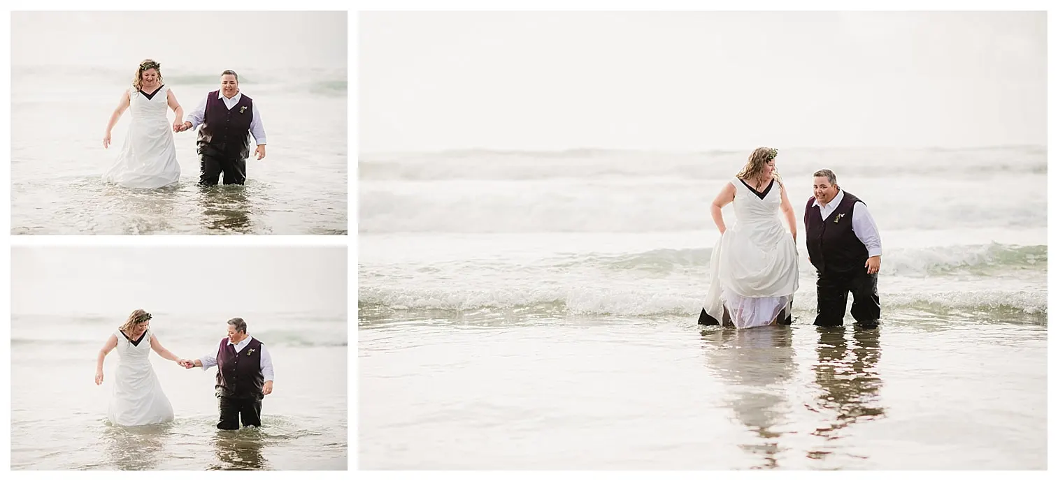 Eugene Oregon wedding photography same sex couples
