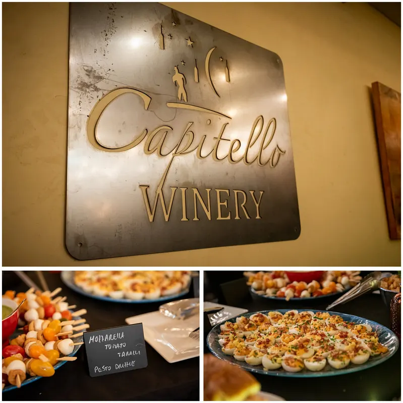 Capitello Winery wedding reception in Eugene, Oregon