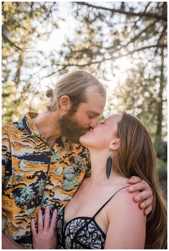 Family photo session in Sunriver, Oregon