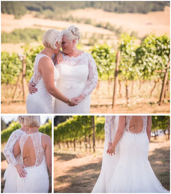 Sweet Cheeks Winery wedding by Photography by Lynn Marie