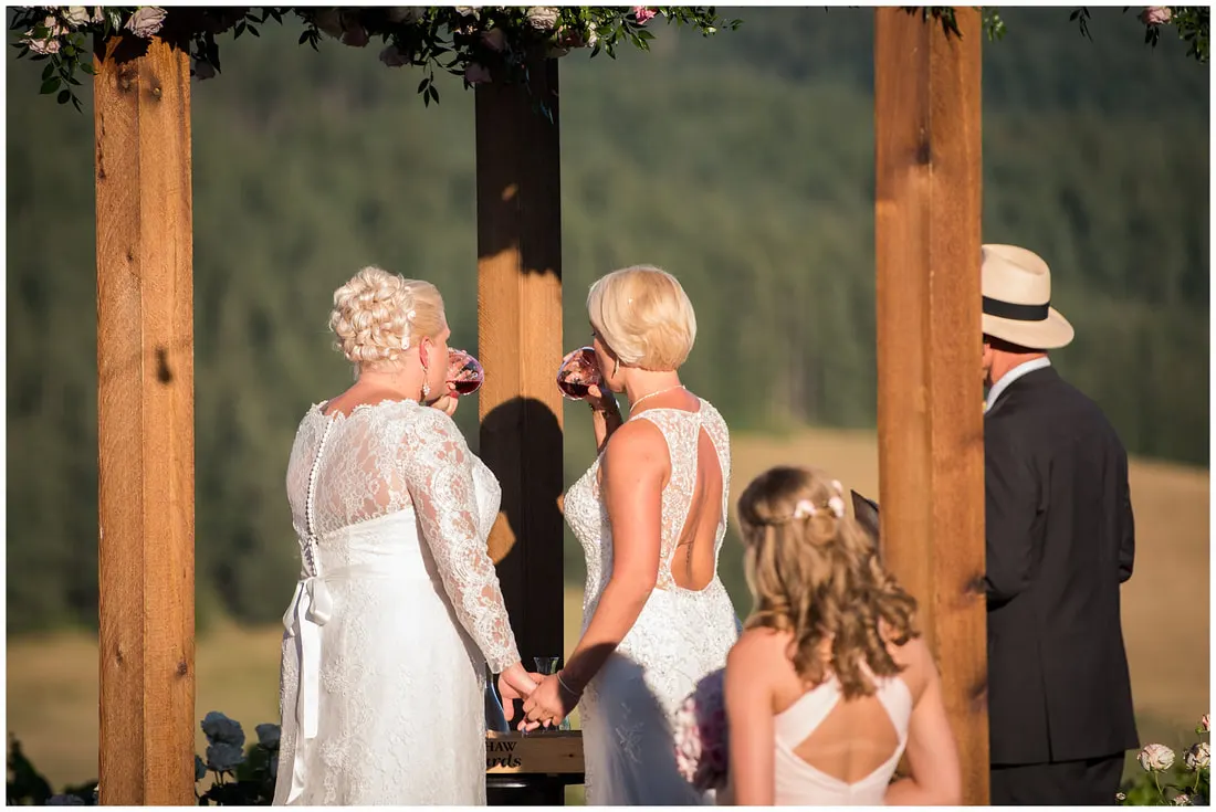 Sweet Cheeks Winery wedding by Photography by Lynn Marie