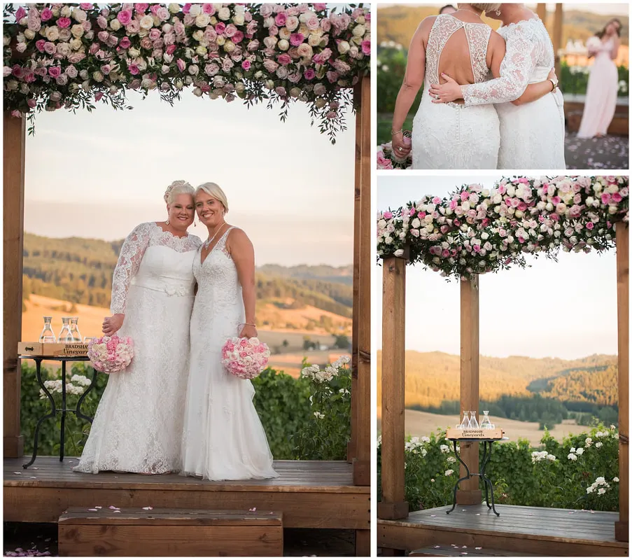 Sweet Cheeks Winery wedding by Photography by Lynn Marie