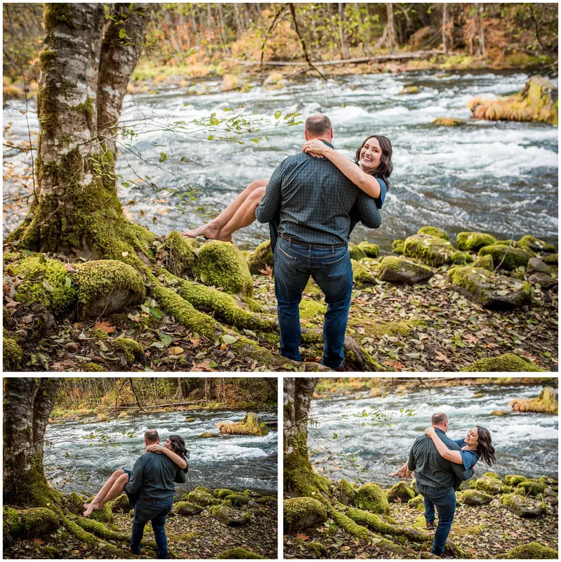 Oregon engagement photos in Bend, Oregon