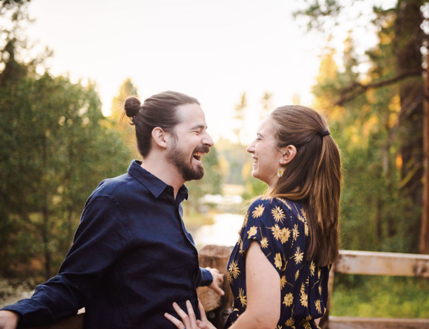 Camp Sherman Engagement Photos