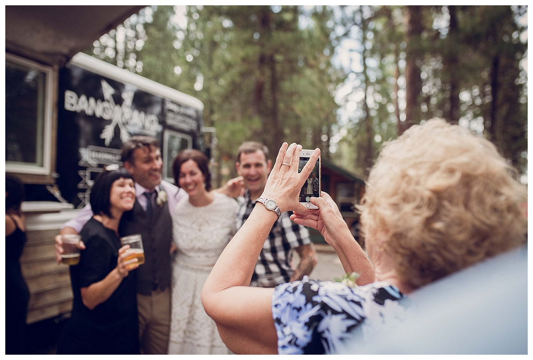 Intimate Bend, Oregon wedding along the banks of the Deschutes River catered by Bangarang Haute Cuisine