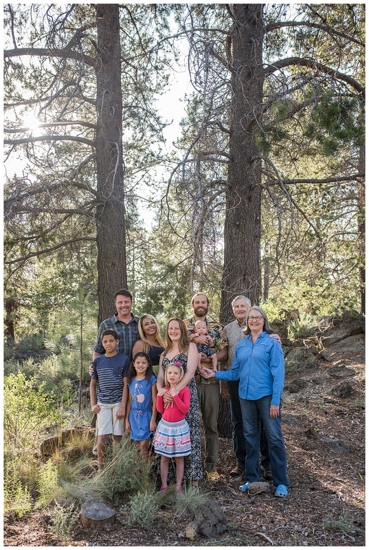 Family photos in Sunriver, Oregon