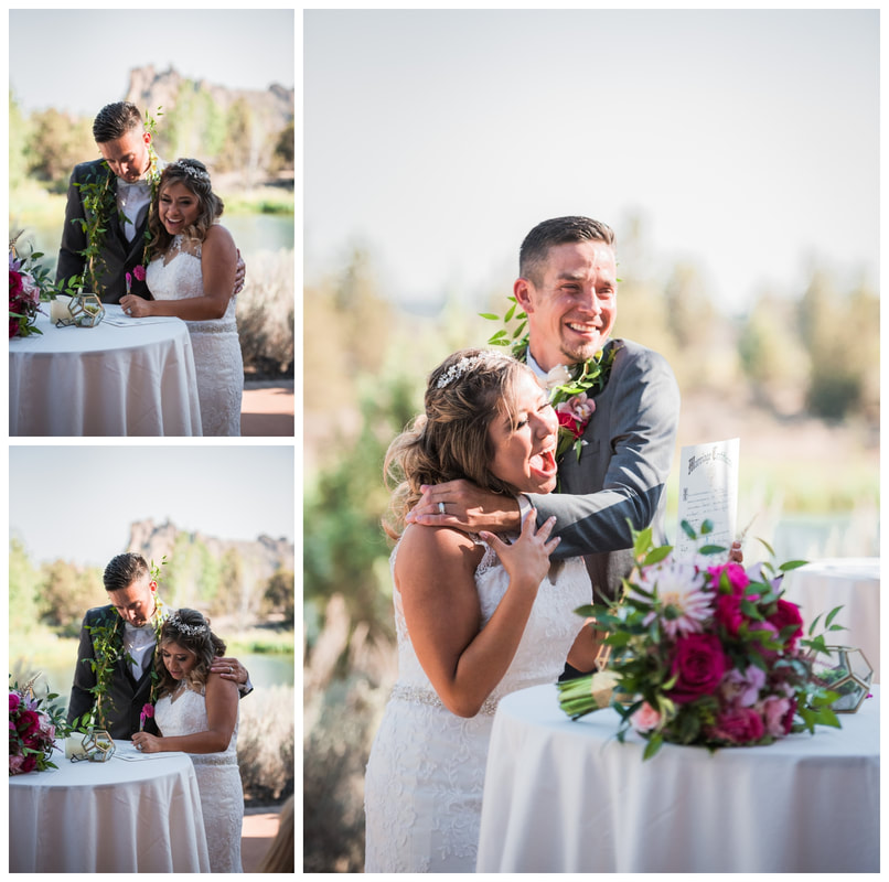 Smith Rock wedding at Ranch at the Canyons in Bend, Oregon