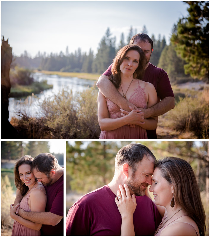 Sunriver Oregon engagement photography Photography by Lynn Marie