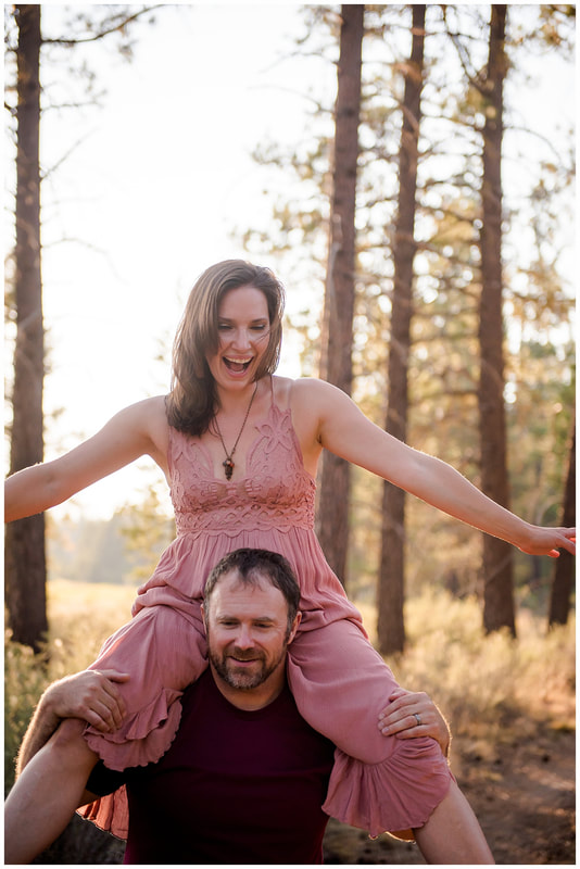 Sunriver Oregon engagement photography Photography by Lynn Marie