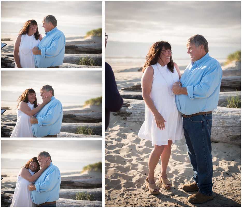 Intimate Oregon coast elopement by Photography by Lynn Marie