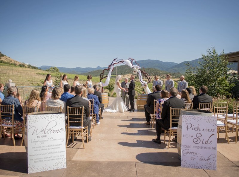 Bella Fiore Winery wedding photography